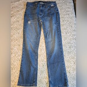 Hollister Blue Slim Straight Jeans